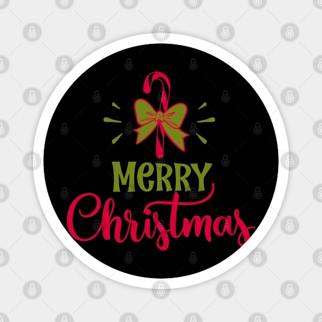 Merry Christmas Magnet by holidaystore